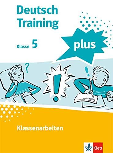 Training für die Klassenarbeit 5: Schülerarbeitsheft mit Lösungen Klasse 5 (deutsch.training)