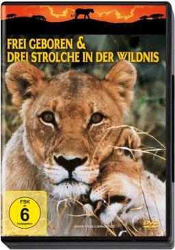 Frei geboren & Drei Strolche in der Wildnis [2 DVDs]