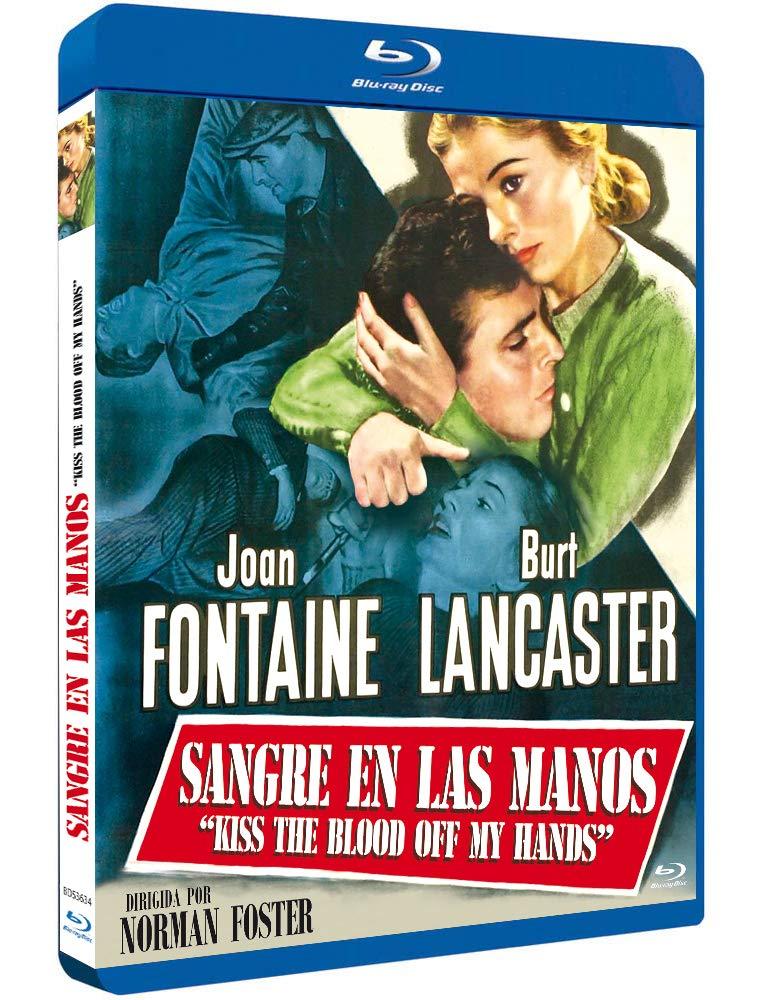 Kiss The Blood Off My Hands (1948) Sangre En Las Manos ( Blu-ray) Spanish Import Plays in English [blu_ray]