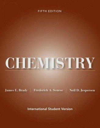 Chemistry: The Study of Matter and Its Changes, 5e, International Student Version (Wie)