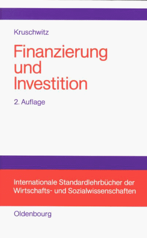 Finanzierung und Investition