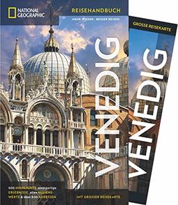 NATIONAL GEOGRAPHIC Reisehandbuch Venedig: Der ultimative Reiseführer mit über 500 Adressen und praktischer Faltkarte zum Herausnehmen für alle Traveler. NEU 2018