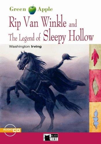 Rip Van Winkle and The Legend of Sleepy Hollow - Buch mit Audio-CD (Black Cat Green Apple – Step 1)