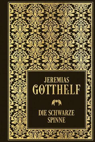 Die schwarze Spinne: Leinen mit Goldprägung