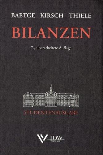 Bilanzen. Studentenausgabe