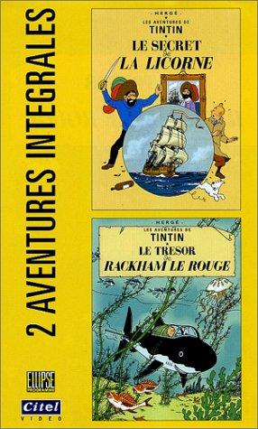 Les Aventures de Tintin : Le Secret de la Licorne / Le Trésor de Rachkam le Rouge [VHS]