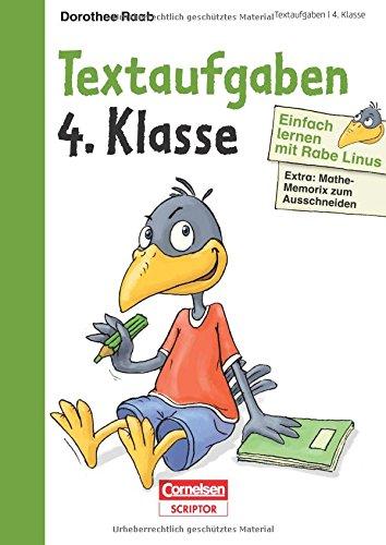 Einfach lernen mit Rabe Linus - Textaufgaben 4. Klasse