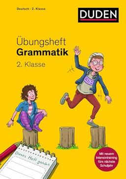 Übungsheft - Grammatik 2.Klasse: Mit Stickern und Lernerfolgskarten (Übungshefte Grundschule Deutsch)