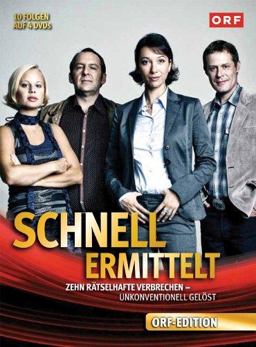 Schnell ermittelt - Gesamtbox 1. Staffel: Folge 1-10 [4 DVDs]