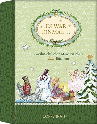 Es war einmal ...: Ein weihnachtlicher Märchenschatz in 24 Büchlein