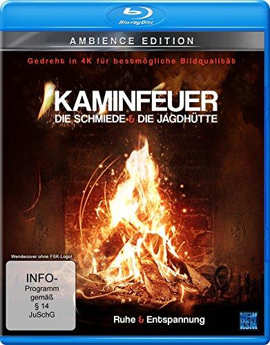 Kaminfeuer (gedreht in 4K für bestmögliche Bildqualität) - Die Schmiede & Die Jagdhütte (Blu-ray)