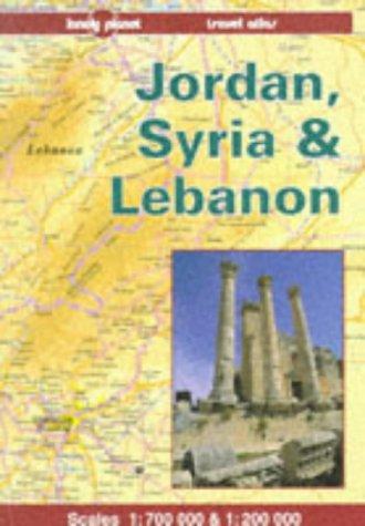 Jordan, Syria & Lebanon travel atlas (Lonely Planet Travel Atlas)