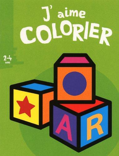 J'aime colorier, 4-6 ans : cubes