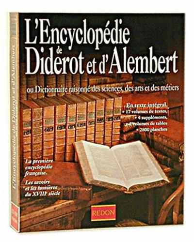 L'encyclopedie de diderot et d'alembert