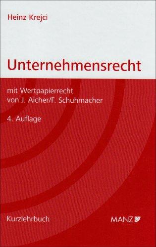 Unternehmensrecht (f. Österreich)