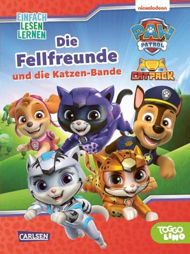 PAW Patrol: Die Fellfreunde und die Katzen-Bande: Cat Pack Erstlesebuch ab 5 Jahren für die 1. Klasse – mit Bildern und Comic-Elementen von Shade, Leo, Rory & Co. (PAW Patrol Erstlesebuch, Band 6)