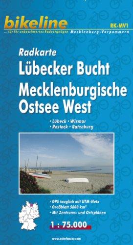 bikeline Radkarte: Lübecker Bucht, Mecklenburgische Ostsee West. GPS-tauglich mit UTM-Netz