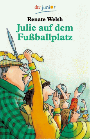 Julie auf dem Fußballplatz. ( Ab 8 J.).