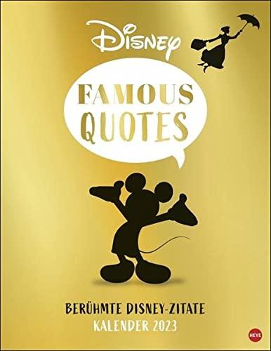 Disney Typo Zitate Posterkalender 2023