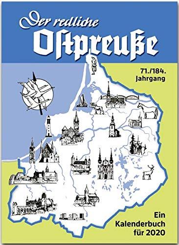 Der redliche Ostpreuße - Ein Kalenderbuch für 2020: 71./184. Jahrgang - RAUTENBERG Verlag (Rautenberg Kalenderbuch)