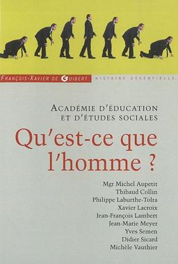 Qu'est-ce que l'homme ?