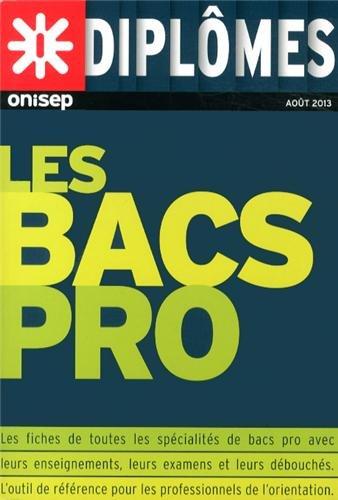 Les bacs pro : août 2013