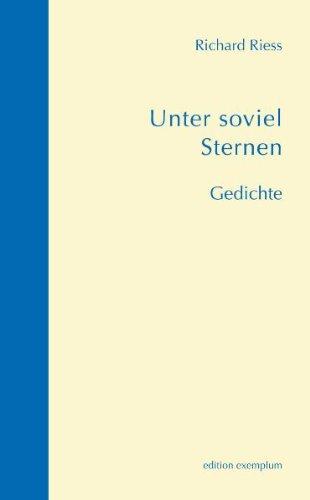 Unter so viel Sternen: Gedichte. Mit Bildwerken von Oskar Koller