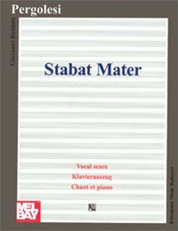 Stabat Mater, Klavierauszug, Piano reduction by Istvan Mariassy