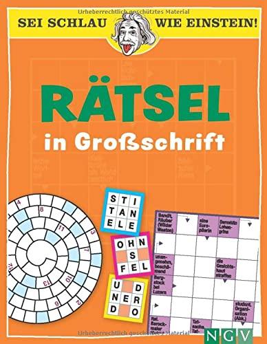 Sei schlau wie Einstein! - Rätsel in Großschrift