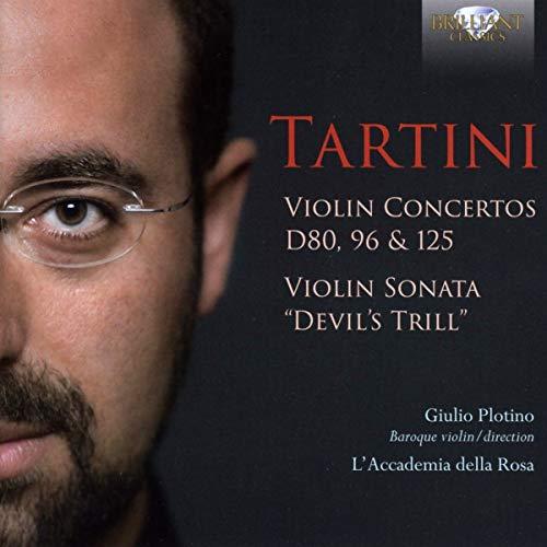 Tartini:Violin Concertos d 80,96 & 125