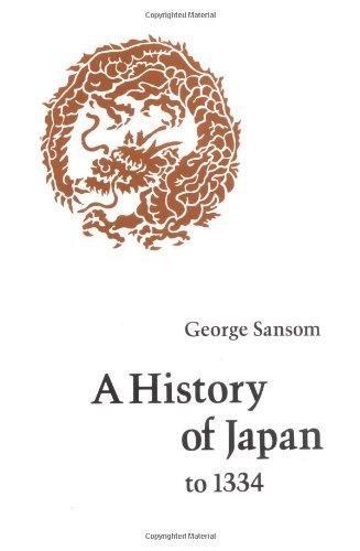 A History of Japan to 1334