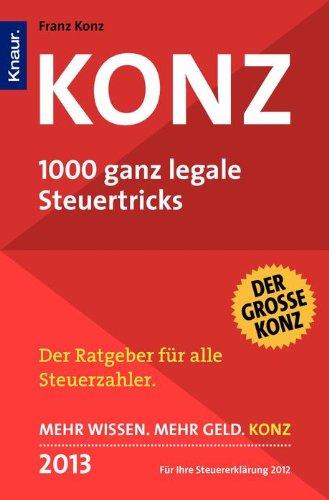 Konz: 1000 ganz legale Steuertricks