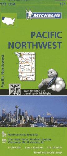 Michelin USA Pacific Northwest (Michelin USA Maps)