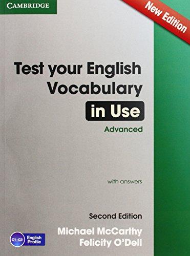 Test Your English Vocabulary in Use Advanced with Answers