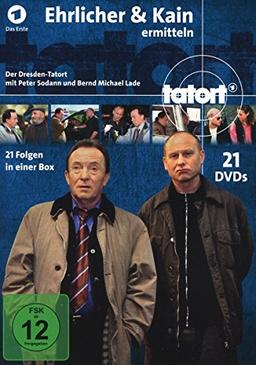 Tatort Dresden - Ehrlicher & Kain ermitteln [21 DVDs]