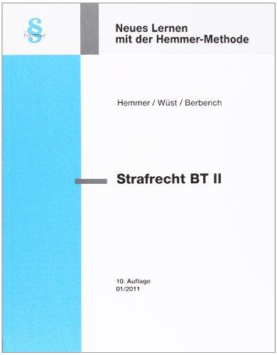 Strafrecht BT II: Nichtvermögensdelikte