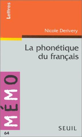 La phonétique du français