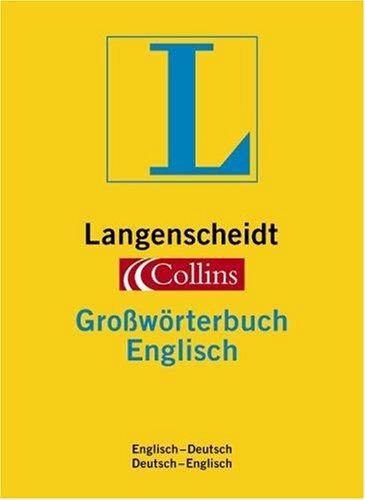 Langenscheidt Collins Großwörterbuch Englisch