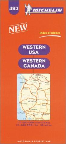 Michelin Karten, Bl.585 : USA West, Kanada West (Michelin, 493)