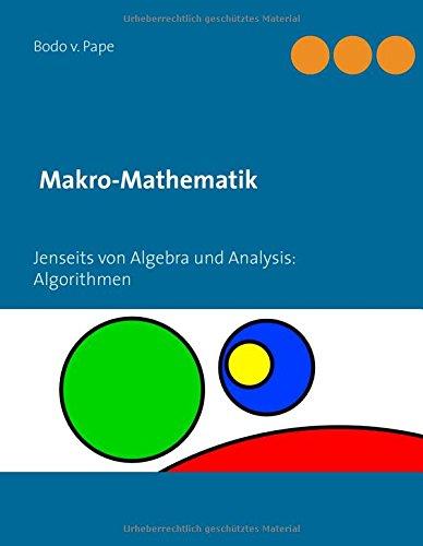 Makro-Mathematik: Jenseits von Algebra und Analysis: Algorithmen