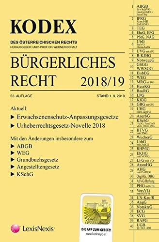 KODEX Bürgerliches Recht 2018/19