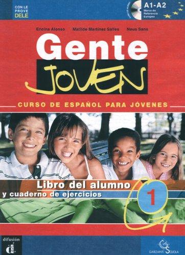 Gente joven. Curso de español para jovenes. Libro del alumno-Cuaderno de ejercicios-Portfolio. Con CD Audio. Per la Scuola media: 1