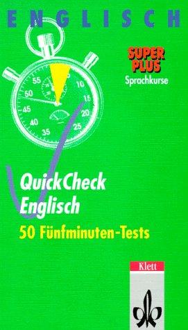 Quickcheck, Englisch