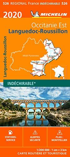 Carte Michelin Languedoc-Roussillon 2020