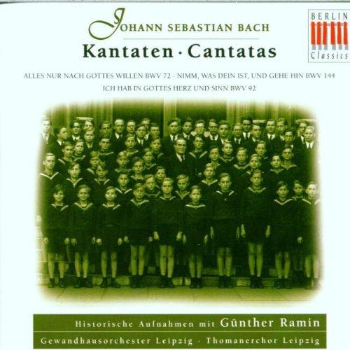 Günther Ramin, Bach Cantatas Part 3 (Kantaten Bwv 72, 144, 92)