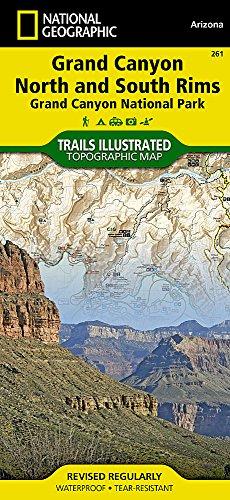 Grand Canyon, Bright Angel & North/South Rim: NATIONAL GEOGRAPHIC Trails Illustrated National Parks (Ti - National Parks)