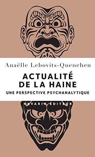 Actualité de la haine : une perspective psychanalytique