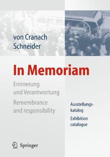 In Memoriam: Erinnerung und Verantwortung Ausstellungskatalog