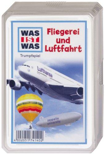 WAS IST WAS - Fliegerei und Luftfahrt: Kartenspiel für 2 Spieler