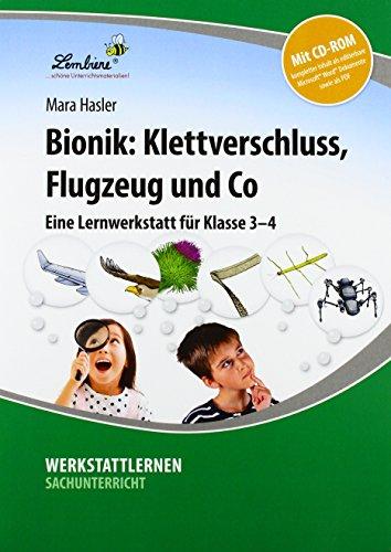 Bionik: Klettverschluss, Flugzeug und Co (Set): Grundschule, Sachunterricht, Klasse 3-4